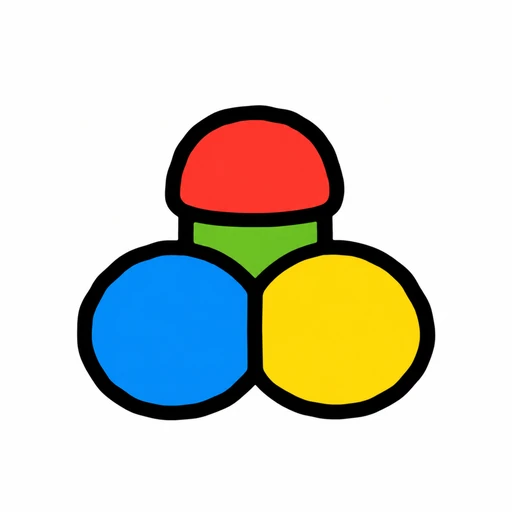 Original Microshaft four-colour short-shaft logo